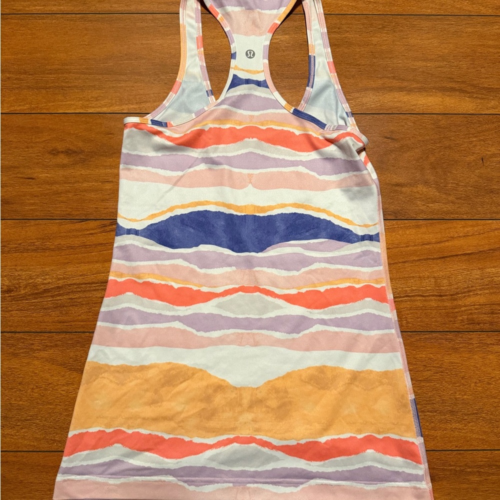 Lululemon Colorful Striped Tank Top